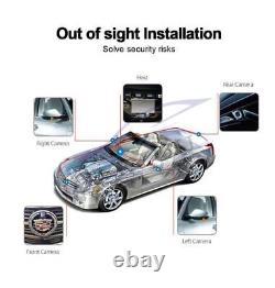 1080P 4CH 3D 360° Bird View Panorama System Driving Video Recording DVR Anti-Fog