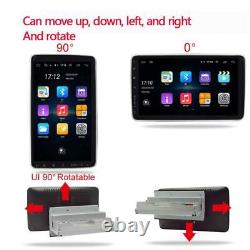 10.1In Rotatable Car Radio Stereo Player With Camera GPS WiFi 2+32G Touch Screen