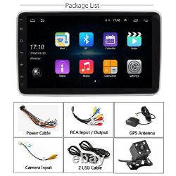 10.1In Rotatable Car Radio Stereo Player With Camera GPS WiFi 2+32G Touch Screen