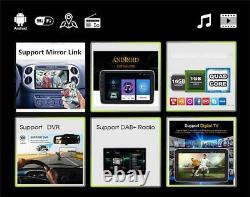 10.1in Rotatable 2DIN Car Radio Stereo MP5 Player GPS SAT NAV Bluetooth+Camera