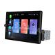 10.4in 1 Din Car Stereo Radio Carplay Android Rotatable Mp5 Player Mirror Link
