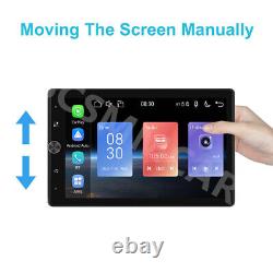 10.4in 1 Din Car Stereo Radio Carplay Android Rotatable MP5 Player Mirror Link