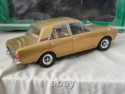 118 Scale Cult 1970 Ford Cortina Mk2 1600E Gold Metallic Boxed