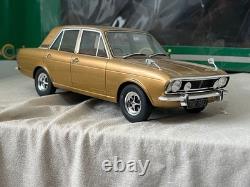 118 Scale Cult 1970 Ford Cortina Mk2 1600E Gold Metallic Boxed