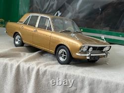 118 Scale Cult 1970 Ford Cortina Mk2 1600E Gold Metallic Boxed