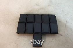 11 Nos Genuine Ford Dashboard Panel Switch Blanks Classic Escort Sierra Cortina