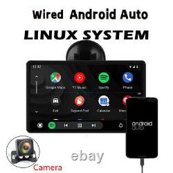 12V 7 Monitor For Car Dash Multimedia Player + Backup Camera Wireless Carplay