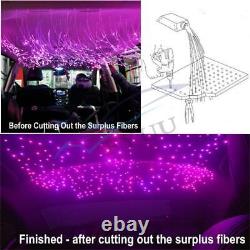 12V RGBW Twinkle Fiber Optic Lamps APP/Music Control Headliner Roof Starry Lamps