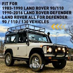 12X Upgrade Lamp Light Kit For Land Rover Defender 90 110 130 Led Deluxe Smoked