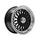 15 Black Lenzo Alloy Wheels Fits Ford B Max Cortina Courier Ecosport 4x108