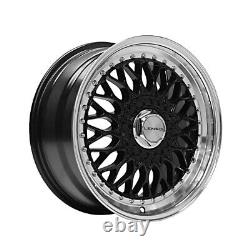 15 Black Lenzo Alloy Wheels Fits Ford B Max Cortina Courier Ecosport 4x108