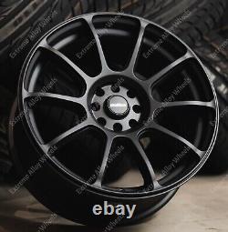 15 Black Neo Alloy Wheels Fits Ford B Max Cortina Courier Ecosport 4x108