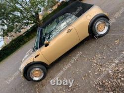 15 Gold DRRS Alloy Wheels Fits Ford B Max Cortina Courier Ecosport 4x108