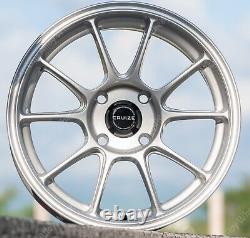 15 Silver SR-9 Alloy Wheels Fits Ford B Max Cortina Courier Ecosport 4x108