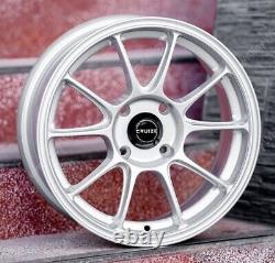 15 Silver SR-9 Alloy Wheels Fits Ford B Max Cortina Courier Ecosport 4x108