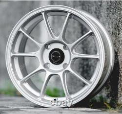 15 Silver SR-9 Alloy Wheels Fits Ford B Max Cortina Courier Ecosport 4x108