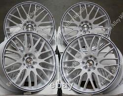 15 White Motion Alloy Wheels Fits Ford B Max Cortina Courier Ecosport 4x108