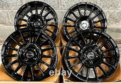 16 Black Cruize Alloy Wheels Fits Ford B Max Cortina Courier Ecosport 4x108