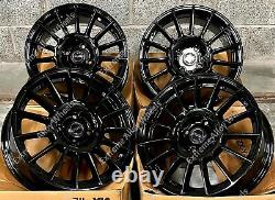 16 Black Cruize Alloy Wheels Fits Ford B Max Cortina Courier Ecosport 4x108