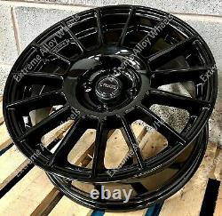 16 Black Cruize Alloy Wheels Fits Ford B Max Cortina Courier Ecosport 4x108