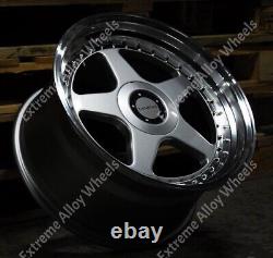 16 Silver F5 Alloy Wheels Fits Ford B Max Cortina Courier Ecosport 4x108