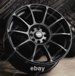 17 Black Neo Alloy Wheels Fits Ford B Max Cortina Courier Ecosport 4x108