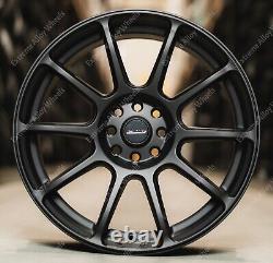 17 Black Neo Alloy Wheels Fits Ford B Max Cortina Courier Ecosport 4x108