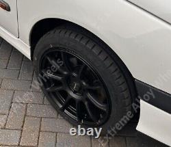 17 Black Neo Alloy Wheels Fits Ford B Max Cortina Courier Ecosport 4x108