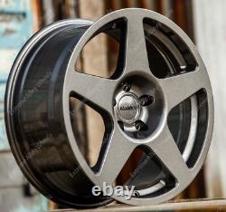 17 Grey Five Alloy Wheels Fits Ford B Max Cortina Courier Ecosport 4x108