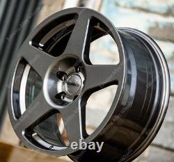 17 Grey Five Alloy Wheels Fits Ford B Max Cortina Courier Ecosport 4x108