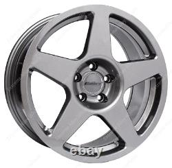 17 Grey Five Alloy Wheels Fits Ford B Max Cortina Courier Ecosport 4x108