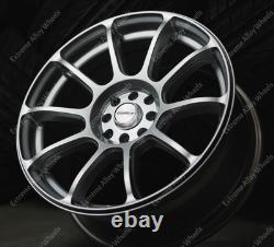 17 Silver Neo Alloy Wheels Fits Ford B Max Cortina Courier Ecosport 4x108
