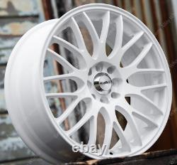 17 White Motion Alloy Wheels Fits Ford B Max Cortina Courier Ecosport 4x108