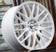 17 White Motion Alloy Wheels Fits Ford B Max Cortina Courier Ecosport 4x108