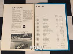 1969 The Ford Book Of Plus Performance Parts Original Brochure Escort Cortina