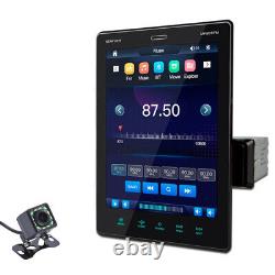 1 Din 9.5IN Car Touch Screen MP5 Player Stereo Radio FM Mirror Link WithCamera