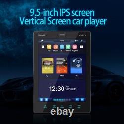 1 Din 9.5IN Car Touch Screen MP5 Player Stereo Radio FM Mirror Link WithCamera