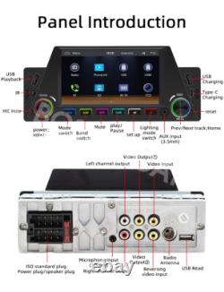 1 Din Car MP5 Player Radio Stereo Audio For Apple Caplay Head Unit Mirror Link