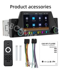 1 Din Car MP5 Player Radio Stereo Audio For Apple Caplay Head Unit Mirror Link