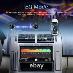 1 Din Touch Screen Car Stereo Radio WiFi GPS Navi For Carplay Android Auto Cam