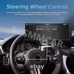 1 Din Touch Screen Car Stereo Radio WiFi GPS Navi For Carplay Android Auto Cam