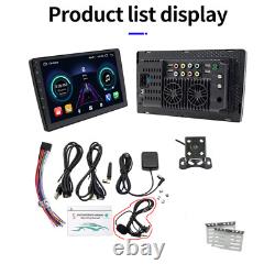 2DIN 9in Car Radio Stereo GPS NAVI MP5 Player BT WiFi Android 9.1 Head Unit Cam