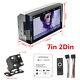 2din 7in Car Stereo Radio Mp5 Player Bt Fm Usb Aux Mirror Link With Rear Camera