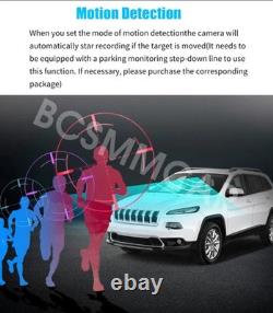2K HD Car DVR 4 Cameras 3 LCD Screen WIFI Dash Cam Night Vision For Taxi Driver