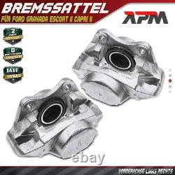 2X Brake Caliper Front L+R 54Mm For Ford Granada Escort II Capri II