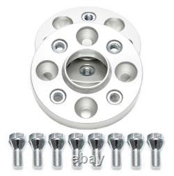 2 Spacers System B With Stand Bolts 2x 20Mm 40Mm Per Axle LK 4X100 4X108 TA