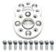 2 Spacers System B With Stand Bolts 2x 25mm 50mm Per Axle Lk 4x100 4x108 Ta