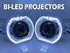 2 X 3 Full Bi-led Retrofit Projectors Lens Halo Shroud Like Xenon Hid White