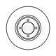 2x Borg & Beck Brake Disc Bbd4724 For Escort Cortina Estate Capri Stellar Coach