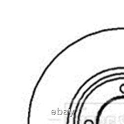 2x BORG & BECK Brake Disc BBD4724 FOR Escort Cortina Estate Capri Stellar Coach